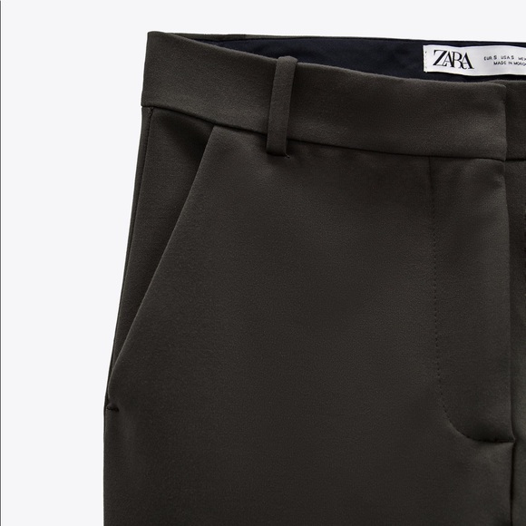 ZARA DARK KHAKI SUIT SET - Picture 5 of 7